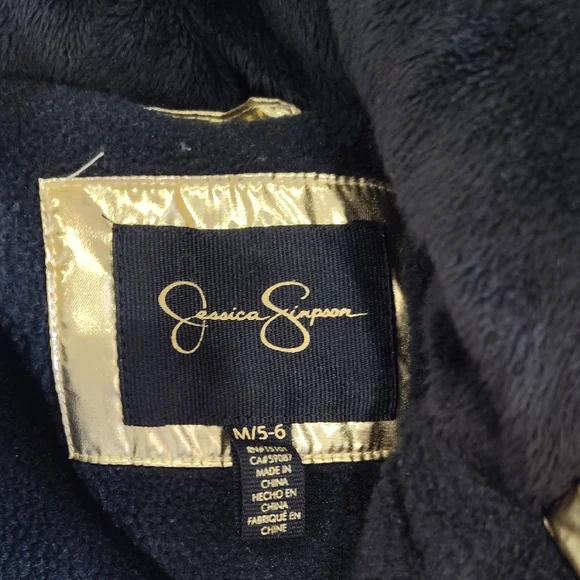 Jessica Simpson Black and Gold Jacket - Picture 2 of 5